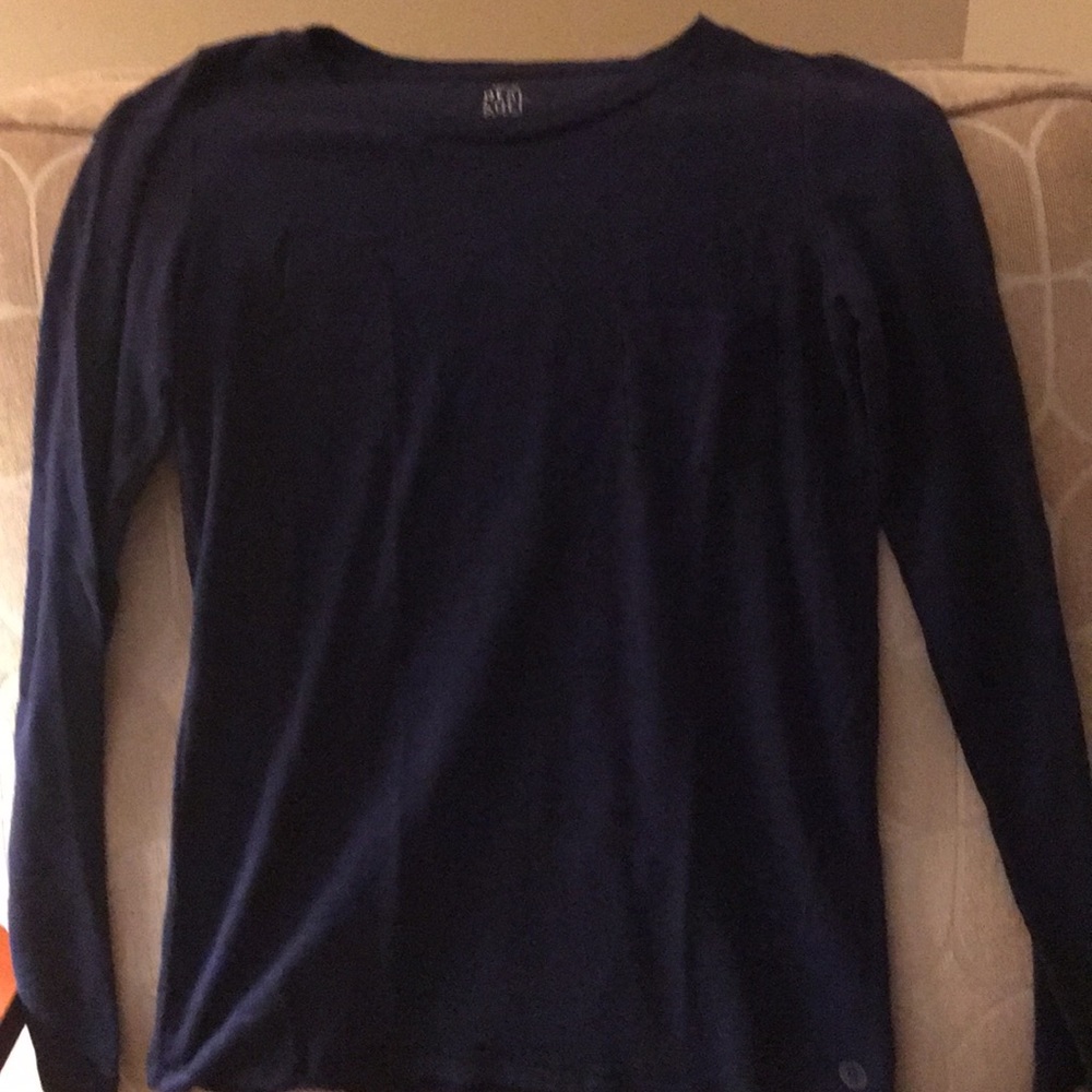 Navy blue long sleeve tee